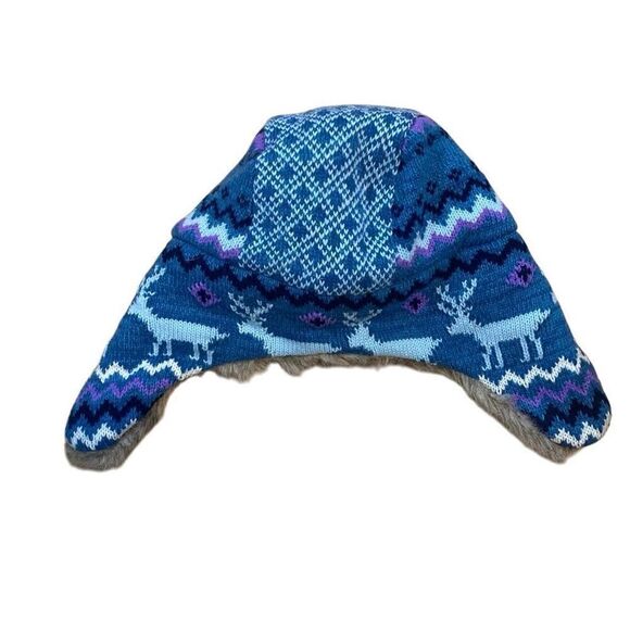 Arizona flapper hat fur winter warm one size blue - Picture 5 of 6